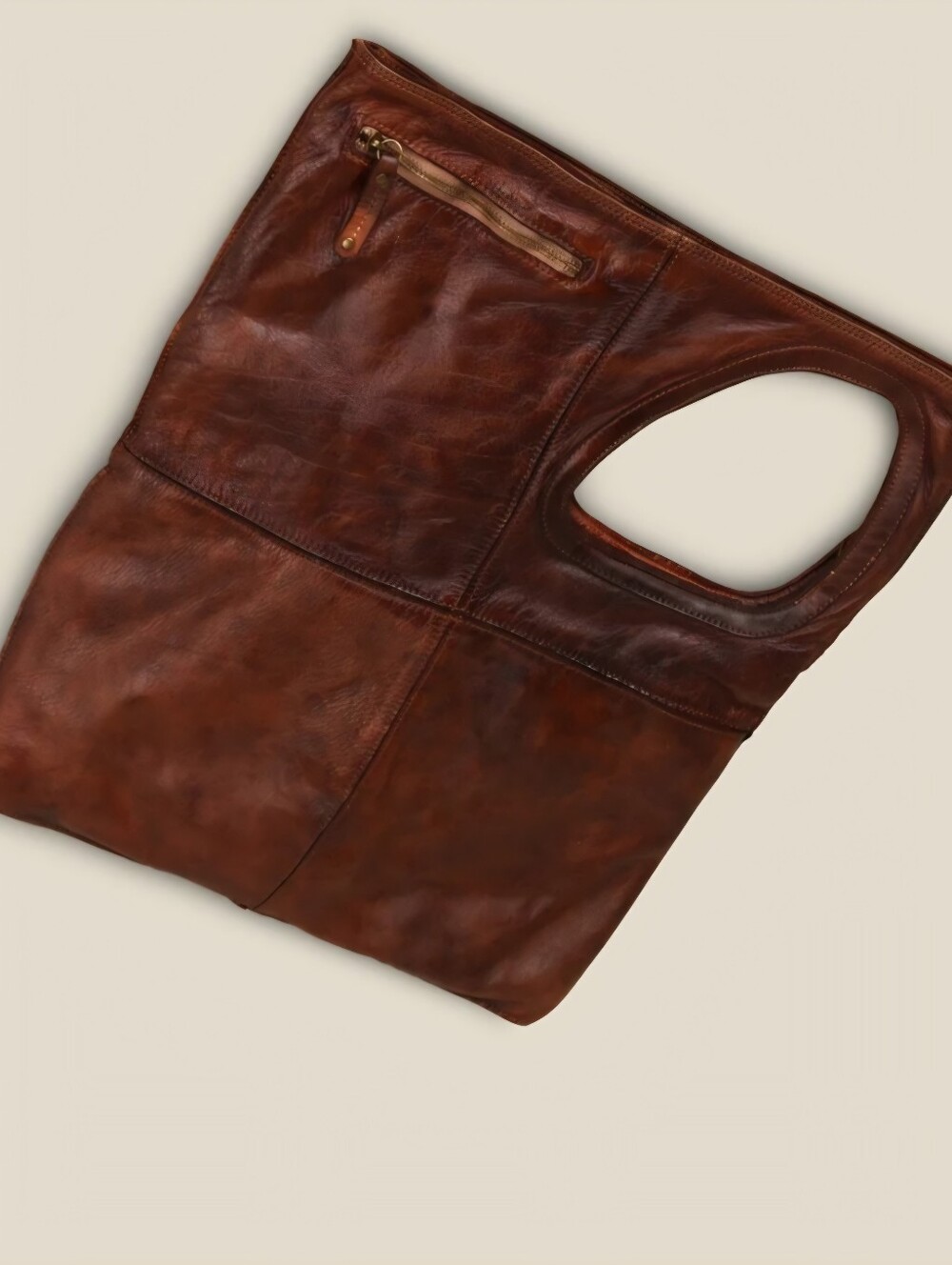 NEW RARE SUNDANCE LEATHER SHOULDER BAG LUSH "BAYSIDE STARBURST" ITALIAN LEATHER